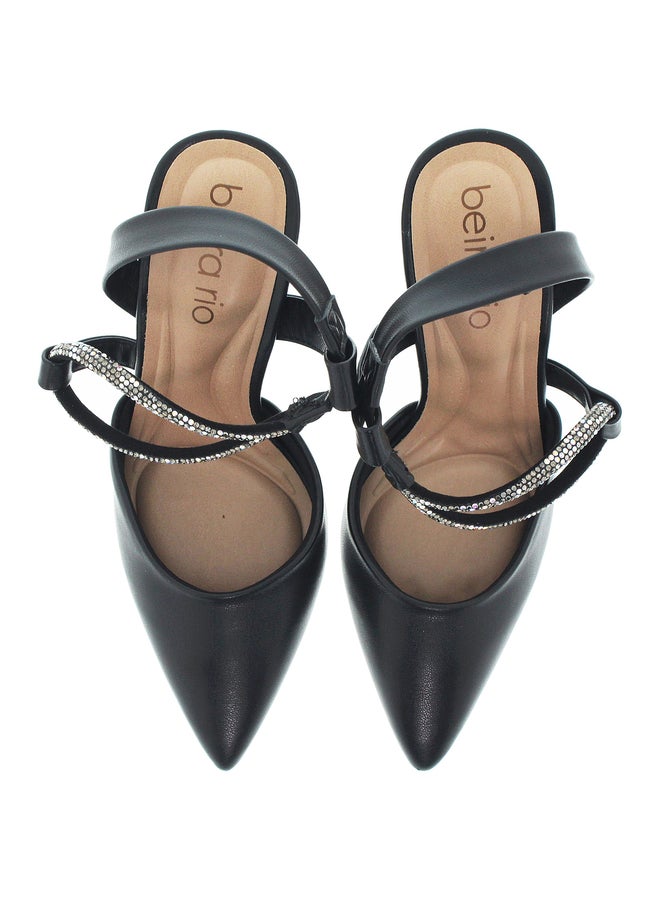 Beira Rio Solid Pointed Toe Flat Shoes - Image 1