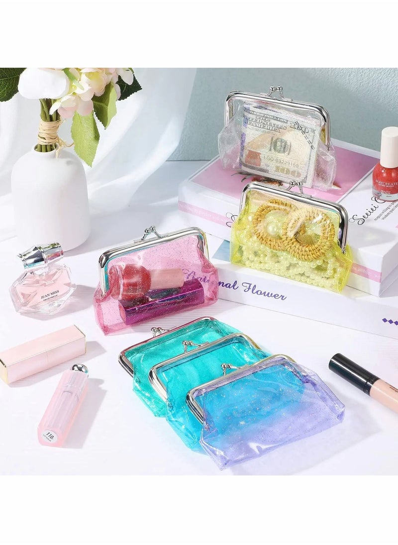 Y&D Clear Coin Purse Transparent 6 Pieces  - Image 2