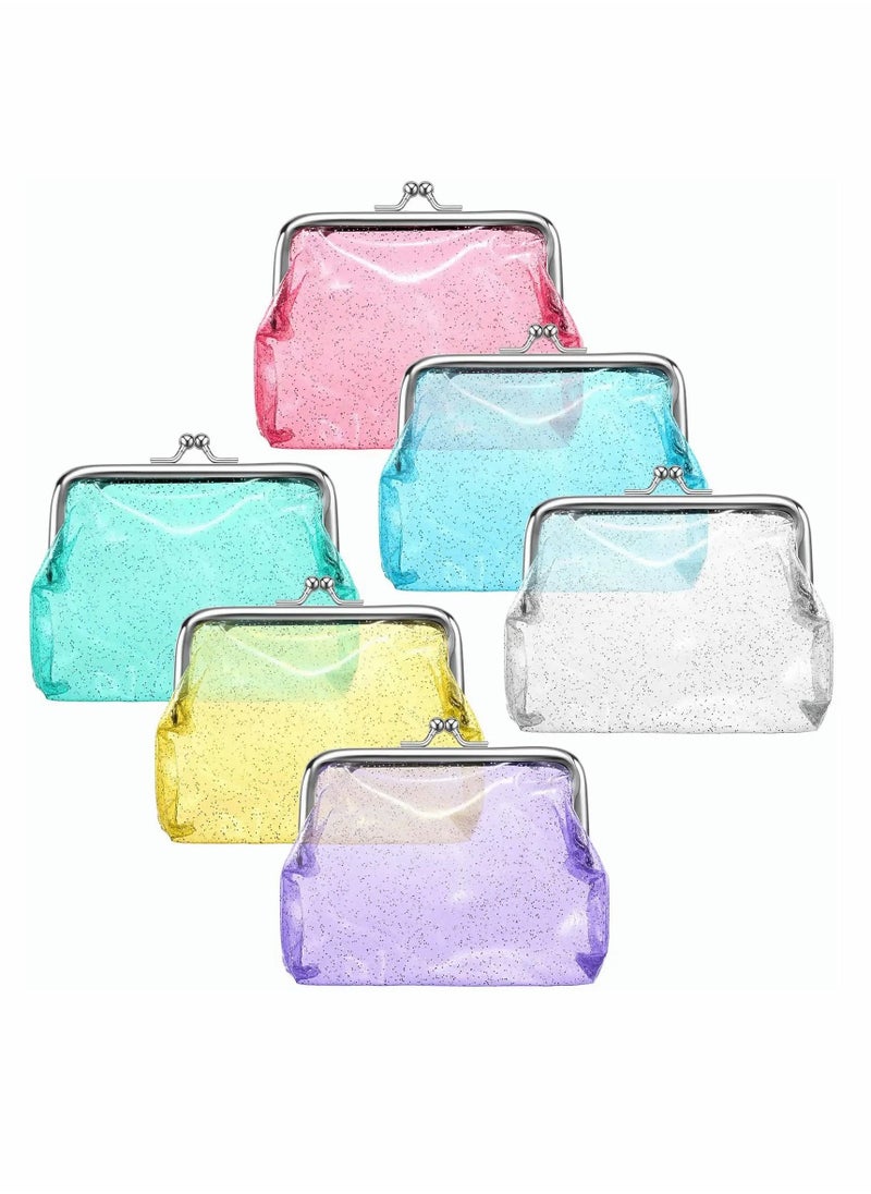 Y&D Clear Coin Purse Transparent 6 Pieces  - Image 1