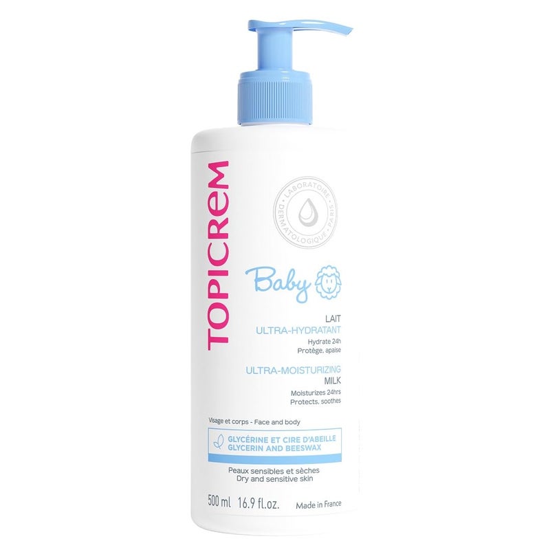 Topicrem Mon 1ER Ultra Moisturising Milk 500 ml - Image 1