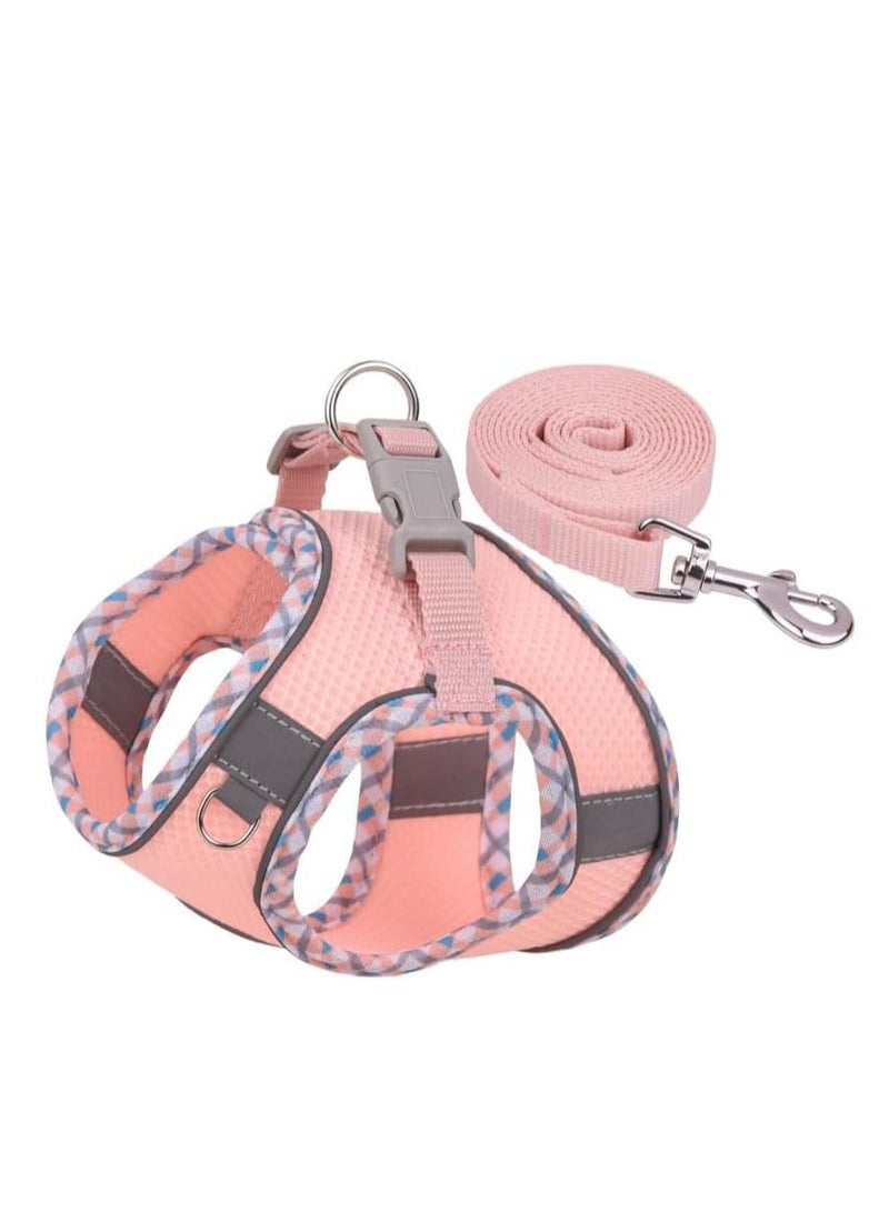 Vparty Dog Harness for Small & Medium Dogs, No Pull Puppy Harness and Leash Set, Easy Walk Dog Harness for Walking, Running, and Training, Comfortable Small Dog and Medium Dog Harness, Adjustable, Durable, Perfect for Everyday Use - Image 1