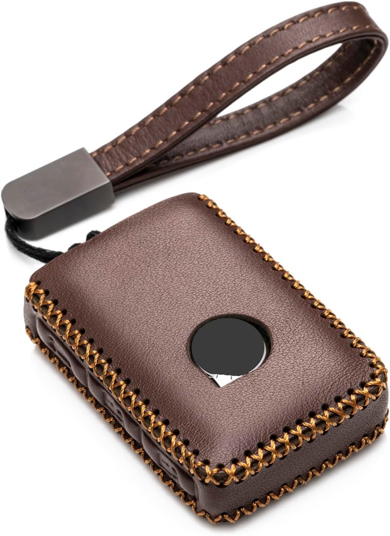 Vitodeco Genuine Leather Key Fob Case for Volvo - Image 1