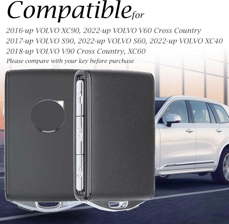 Vitodeco Genuine Leather Key Fob Case for Volvo - Image 5