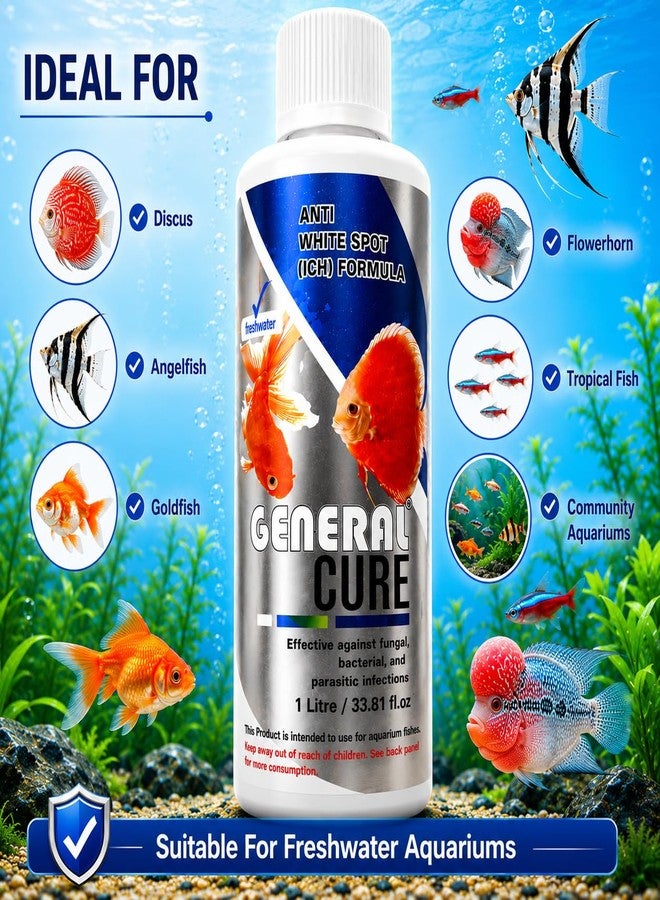 VAYINATO Aquatic Remedies 1L General Cure Freshwater Fish Care Formula | Safe for All Aquatic Animals - Image 3
