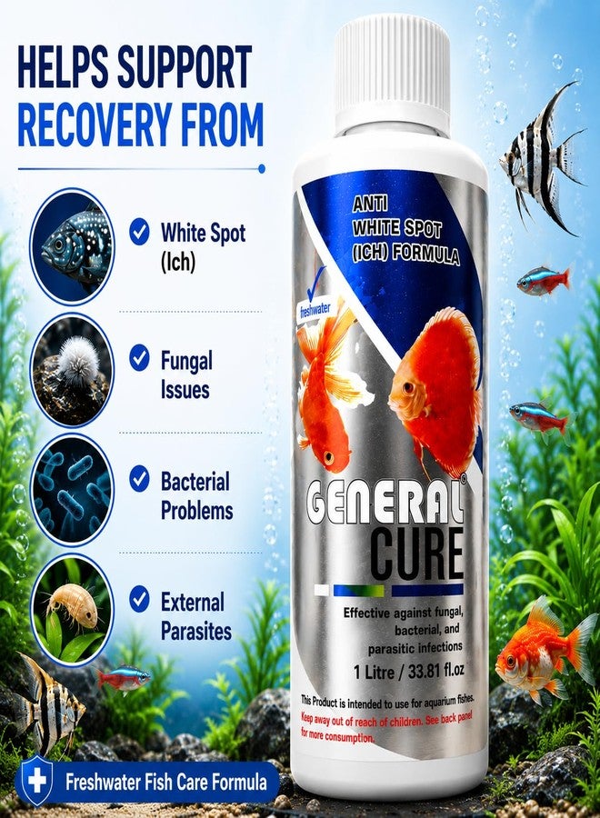 VAYINATO Aquatic Remedies 1L General Cure Freshwater Fish Care Formula | Safe for All Aquatic Animals - Image 2