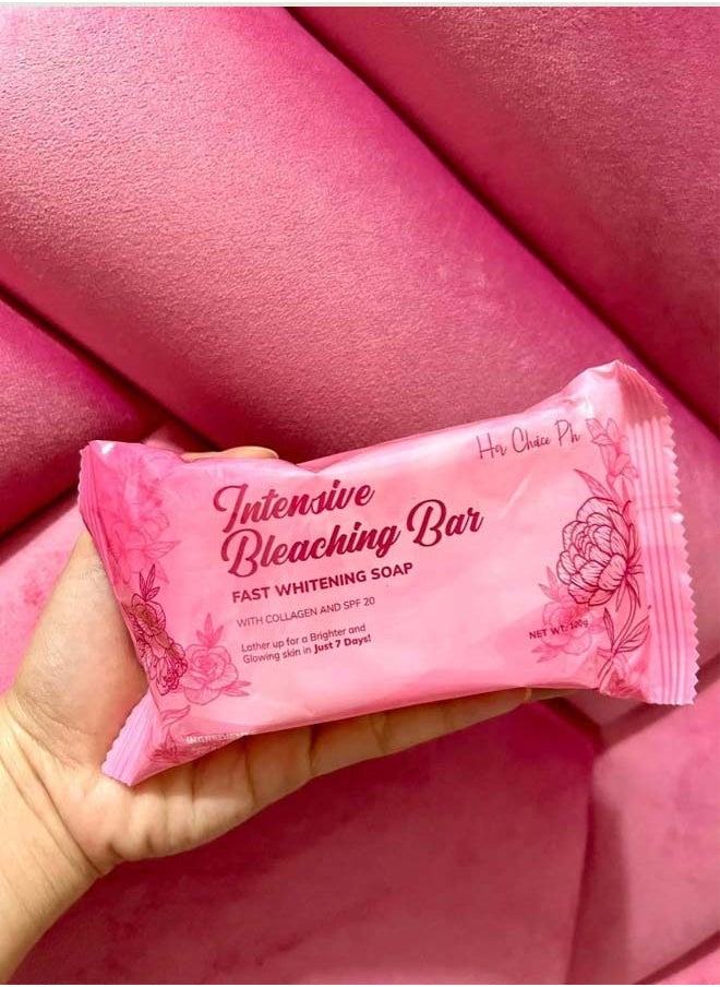 Her Choice Ph Intensive Bleaching Bar Fast Whitening Soap 120g  - Image 1