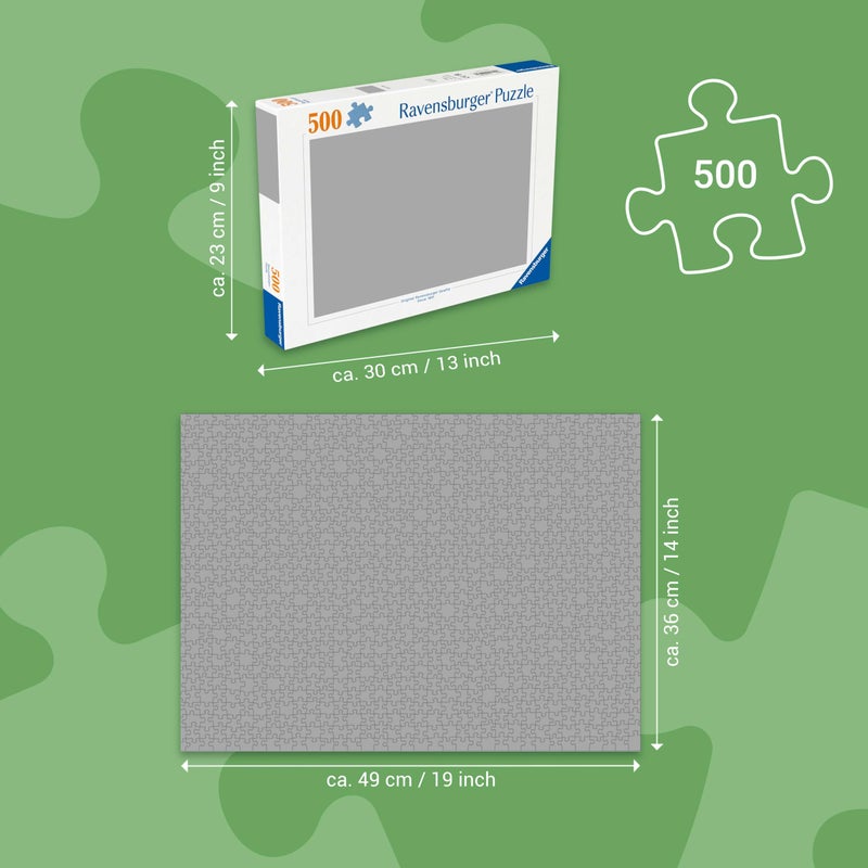 Ravensburger Rooftop Garden Jigsaw Puzzle | 500 Large, Unique Pieces | Premium Quality with Softclick Technology | Ideal for Adults u0026 Kids - Image 3
