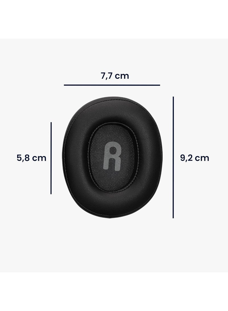 Earpads Replacement for JBL Tune 700BT/710BT/720BT/750BTNC/760NC/770NC Headphones Ear Pads Cushions with Softer Protein Leather Noise Isolation Foam (Black)  - Image 5