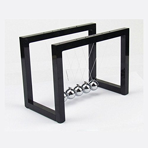JERN Newtons Cradle Steel Balance Pendulum Ball (Parallel Bar) - Image 1
