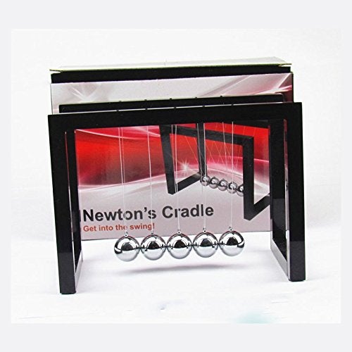 JERN Newtons Cradle Steel Balance Pendulum Ball (Parallel Bar) - Image 5