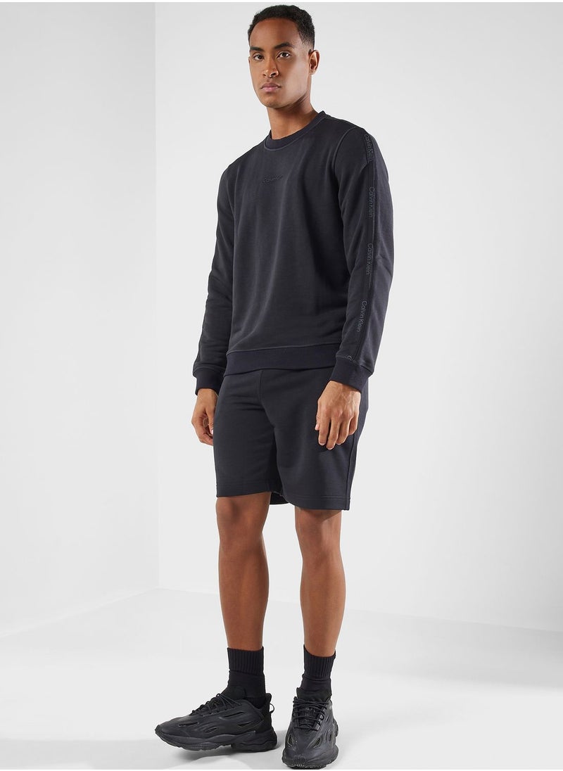 Calvin Klein Sports - 9" Logo Knit Shorts - Image 1