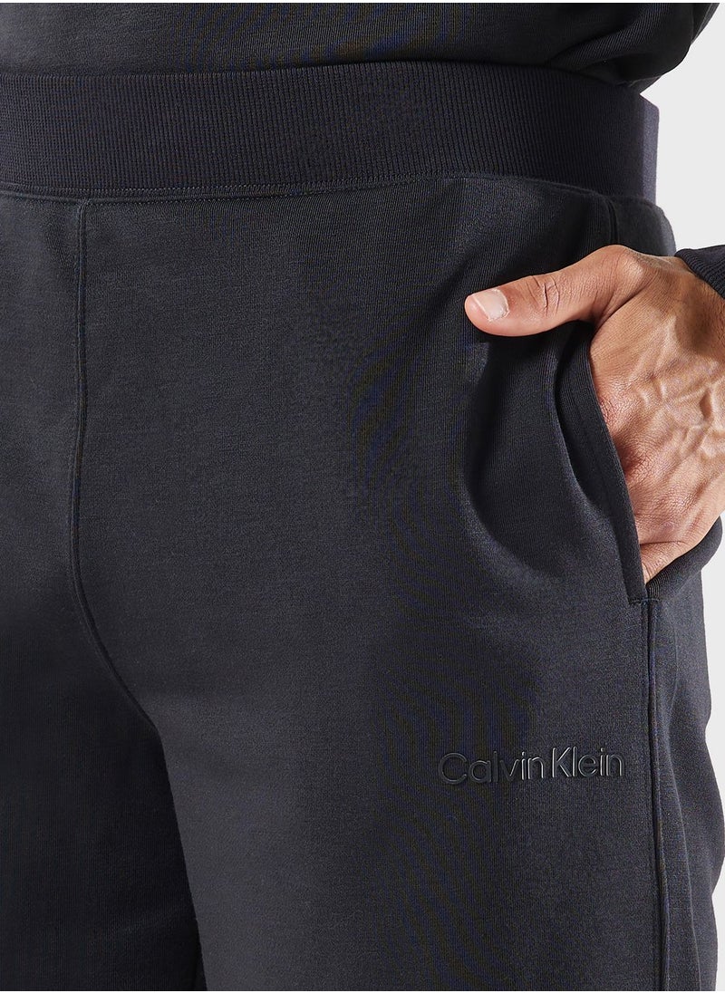 Calvin Klein Sports - 9" Logo Knit Shorts - Image 1