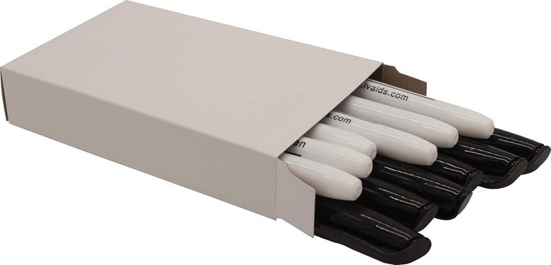 Hongdee 2020 Low Vision Pen for Seniors and Visually Impaired, 12 Count (Pack of 1), White, Black - Image 1