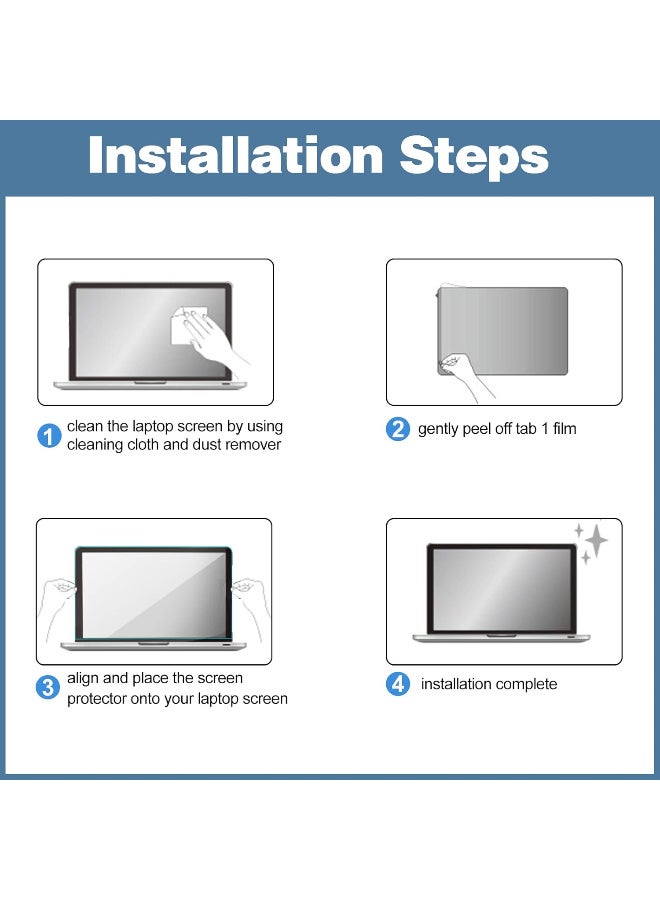 Privacy Tempered Glass Screen Protector Designed for MacBook Pro 14 inch A3112 (M5 M4 M3 M2 M1 Pro/Max Chip), Privacy Protection Technology-Tempered Glass-Anti-Peeping-9H Hardness-Anti-Fingerprint - Image 4
