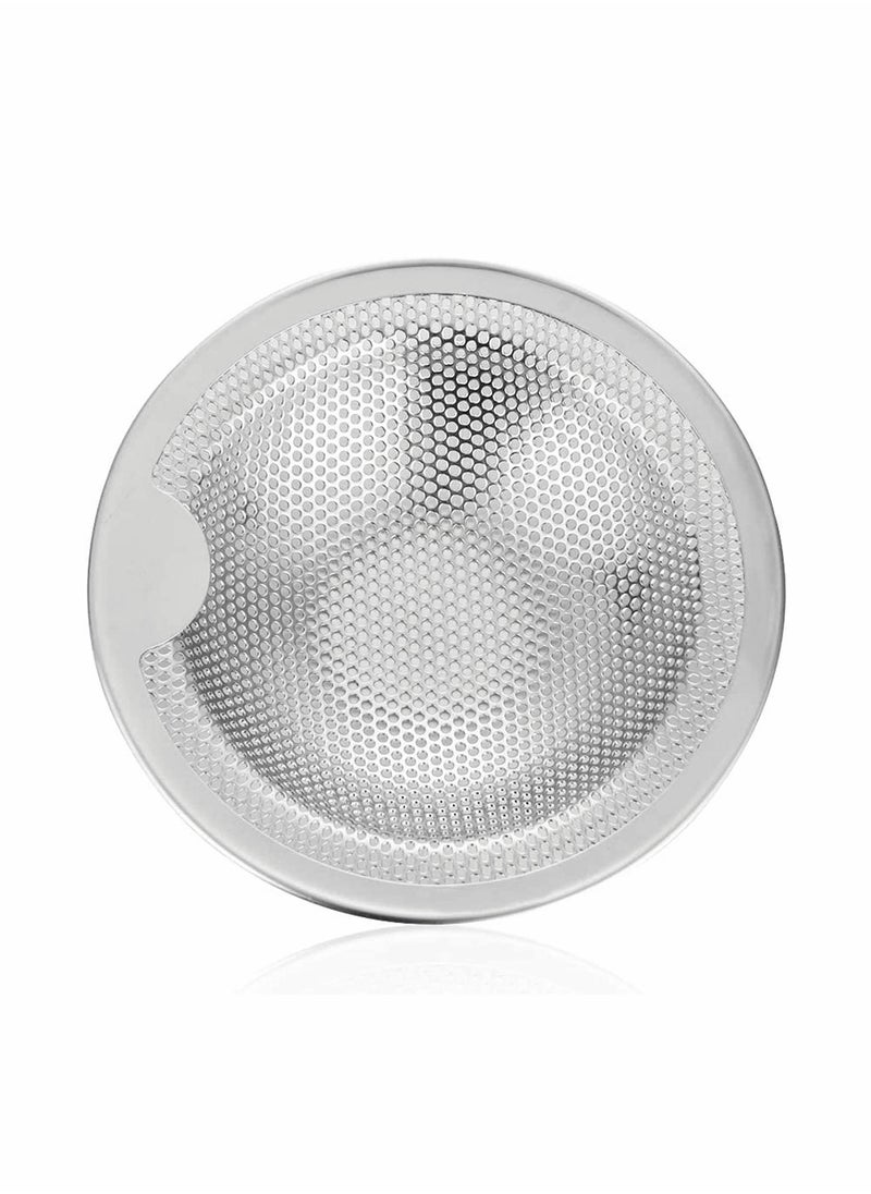 Excefore Kitchen Sink Strainer Basket Catcher 4.0 inch Diameter, Wide Rim Perfect for Most Sink Drains, Anti-Clogging Micro Perforation Holes Drain Screen, Rust Free, Dishwasher Safe  - Image 1