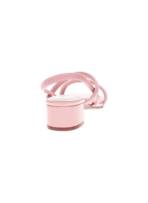 موليكا Moleca Ladies Low Heel Sandals Pink | Made In Brazil