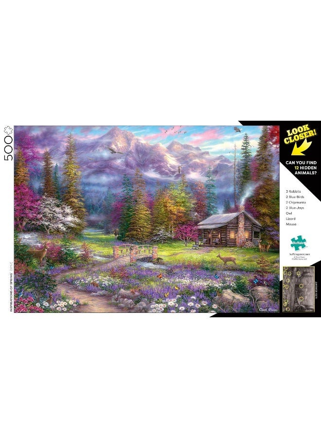 Buffalo Games - Chuck Pinson - 500pc Look Closer Inspirations of Spring - 500 Piece Jigsaw Puzzle for Adults Challenging Puzzle Perfect for Game Nights - Image 4