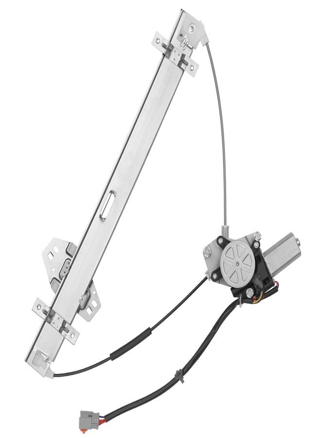 Obaee 748-129 Front Left Driver Side Power Window Regulator with Motor Compatible with Honda Pilot 2003 2004 2005 2006 2007 2008, Replace OE 72250-S9V-A01, 72250-S9V-A02 (6 Pins) - Image 1