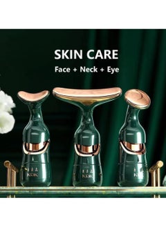 KDK EMS Face Neck Lifting Massager Sonic Vibrate Eye Firming Massage Skin Care Lightens Fine Lines and Wrinkles Reduce Double Chin KDK  - Image 3