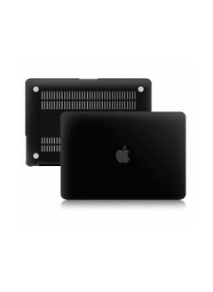CATANES MacBook Air 13 inch Cover Model A1932 (2018) Protective Case Hard Shell Lap Top Cover Front and Back Sleeve Case Black  - Image 2