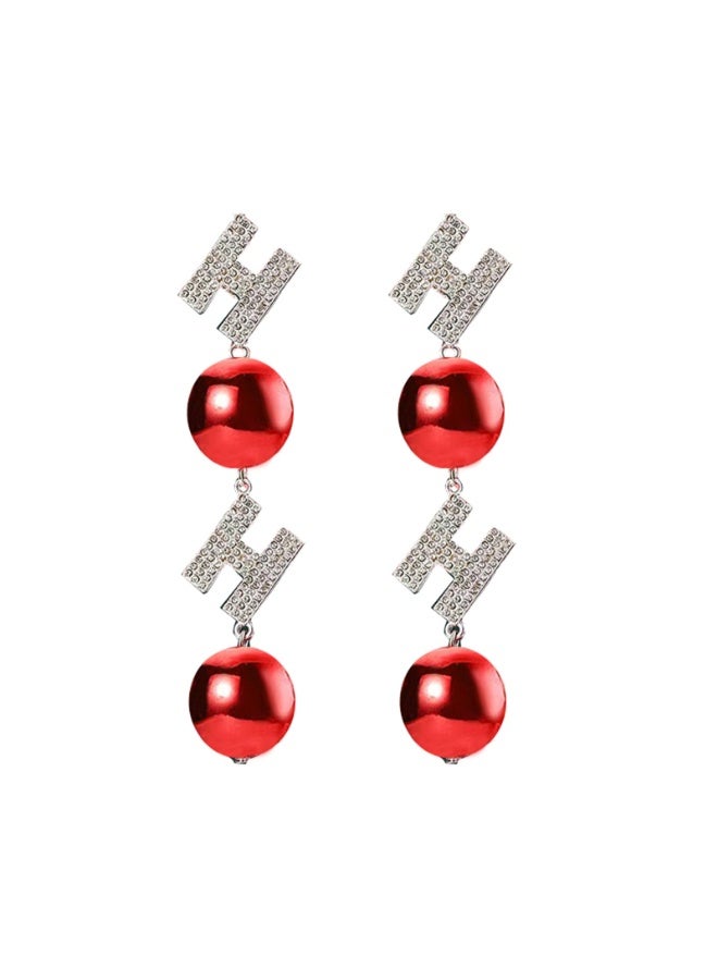 Y&D Christmas Earrings For Women, Drop Earrings Holiday Jewerly Festive Decorations Accessorie - Image 2