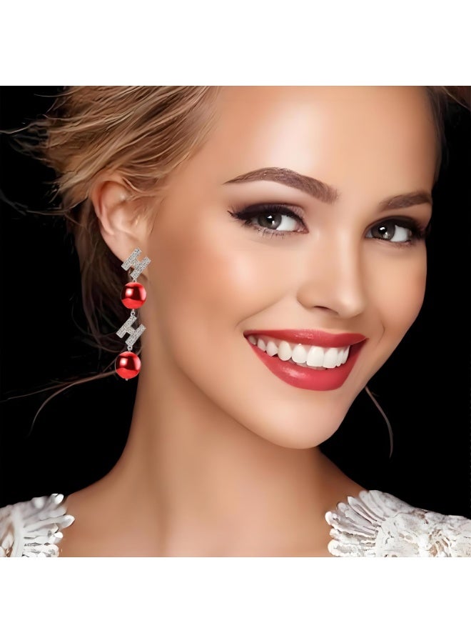 Y&D Christmas Earrings For Women, Drop Earrings Holiday Jewerly Festive Decorations Accessorie - Image 5