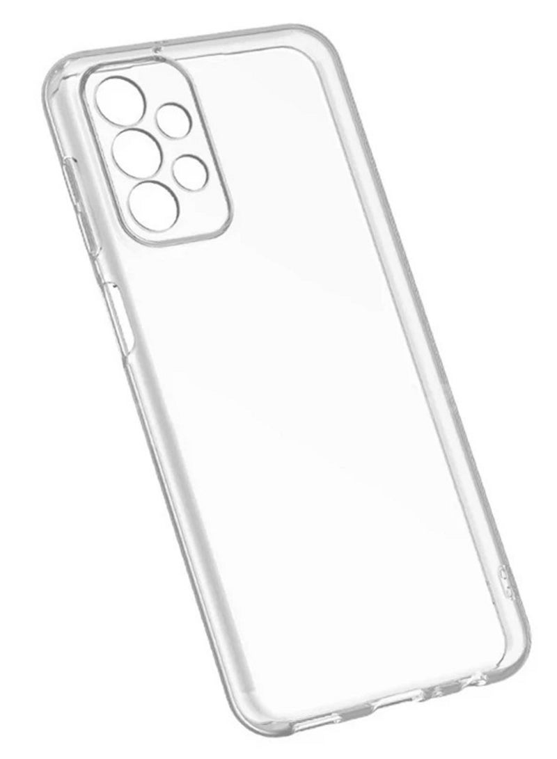 Samsung Galaxy A23 Mesh Case 4G Shock Absorption/Scratch Resistant/Anti-Slip, Premium Flexible Silicone Cover for Samsung Galaxy A23 Clear  - Image 1