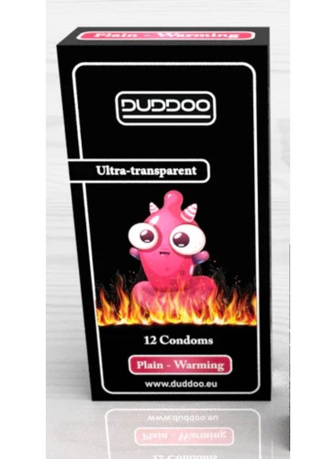 واقيات ذكرية دافئة من دودو، ١٢ قطعة