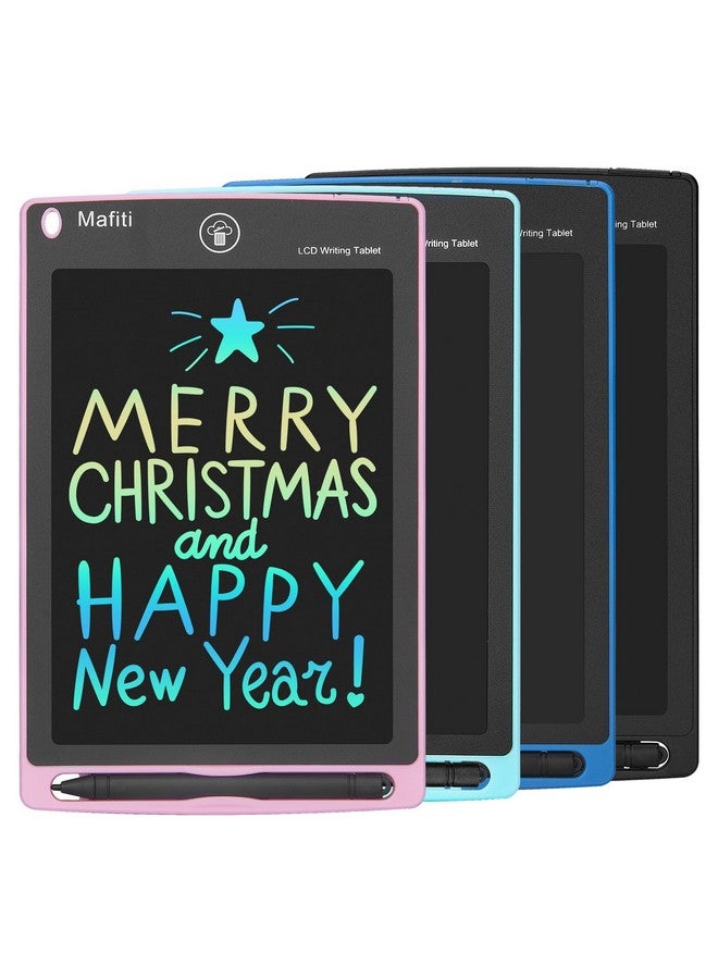 mafiti Lcd Writing Tablet 8.5 Inch 4 Pack Colorful Screen Electronic Writing Drawing Pads Doodle Board For Kids Boys Girls - Image 1