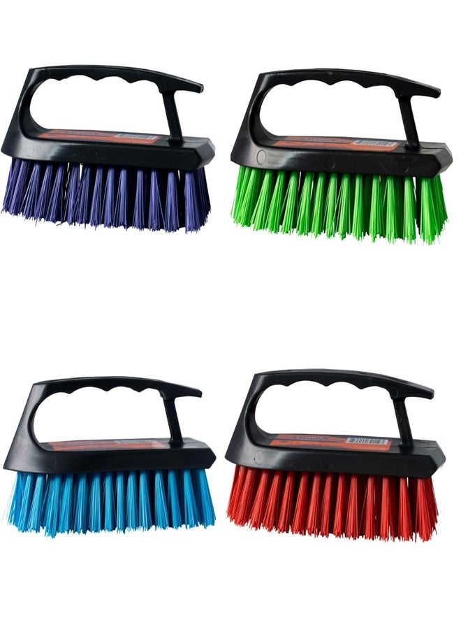 ETERNA Multipurpose Scrub Brush, Heavy Duty All Purpose Scrub Brush for Cleaning Bathroom, Shower, Decks, Floor, Tile, Grout and Concrete (1 Unit Included) - Image 1