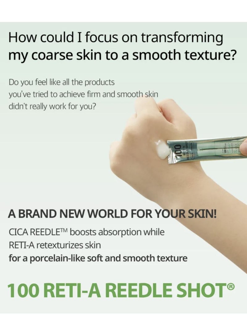 VT COSMETICS 100 Reti-A Reedle Shot Stick Pouch (2ml X 10ea)  - Image 2