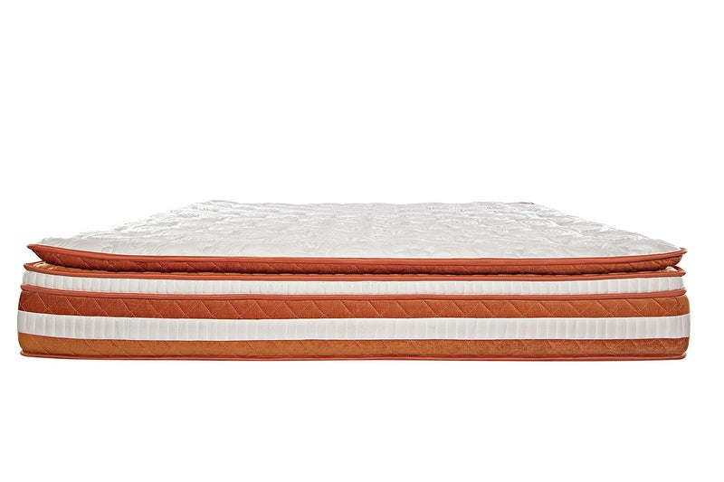 UNILUXX UNILUXX 7TH Zone Oregano Ultra Soft and Multi Layered Mattress for HomeWhite 78x60x225MM  - Image 1