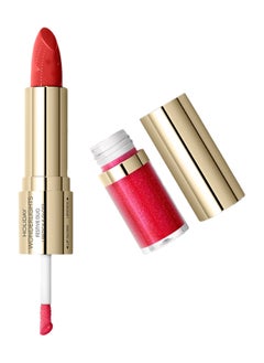 KIKO MILANO Holiday Wonderlights Festive Duo Lipstick And Gloss Fancy Red  - Image 1