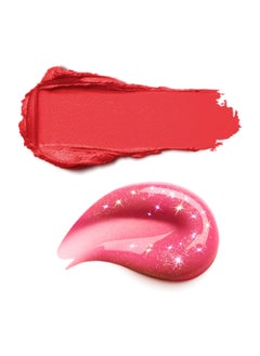 KIKO MILANO Holiday Wonderlights Festive Duo Lipstick And Gloss Fancy Red  - Image 2