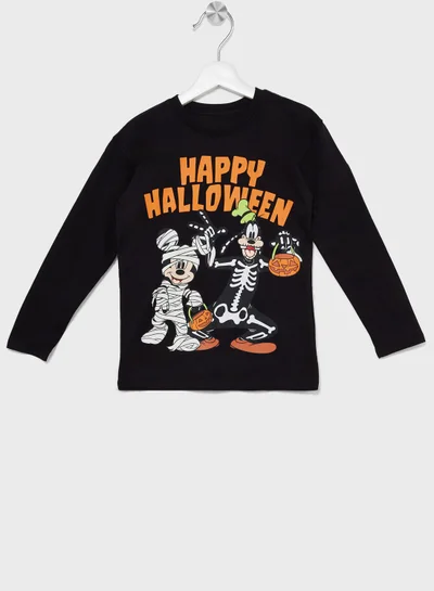 اتش اند ام Kids Happy Halloween Print T-Shirt