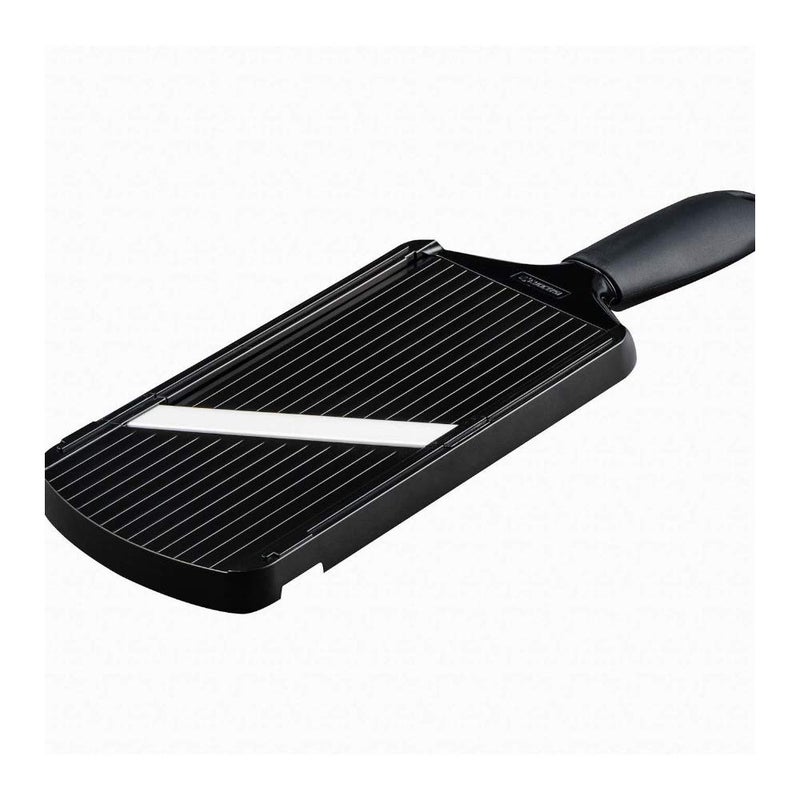 KYOCERA CSN-252BK EXP Soft Grip Kitchen Mandoline Slicer, One, Black - Image 1