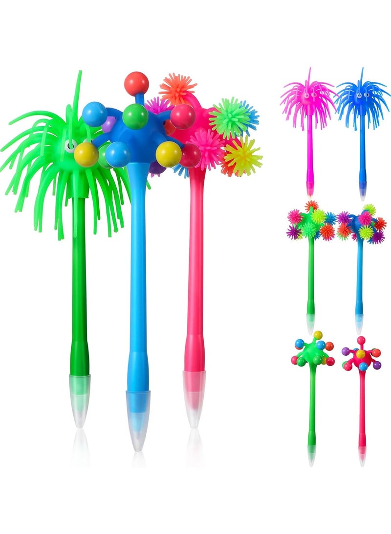 general 6 Stress Ball Ballpoint Pens Funny Monster Ballpoint Pens Cartoon Ballpoint Pens Ink Kids Neutral Pens Art Like Novelty Pens School Office - Image 1