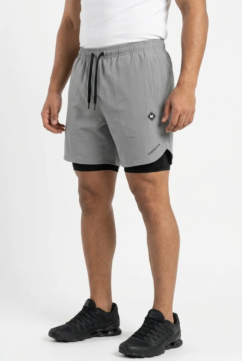 Moveletix Men's Training Shorts Grey