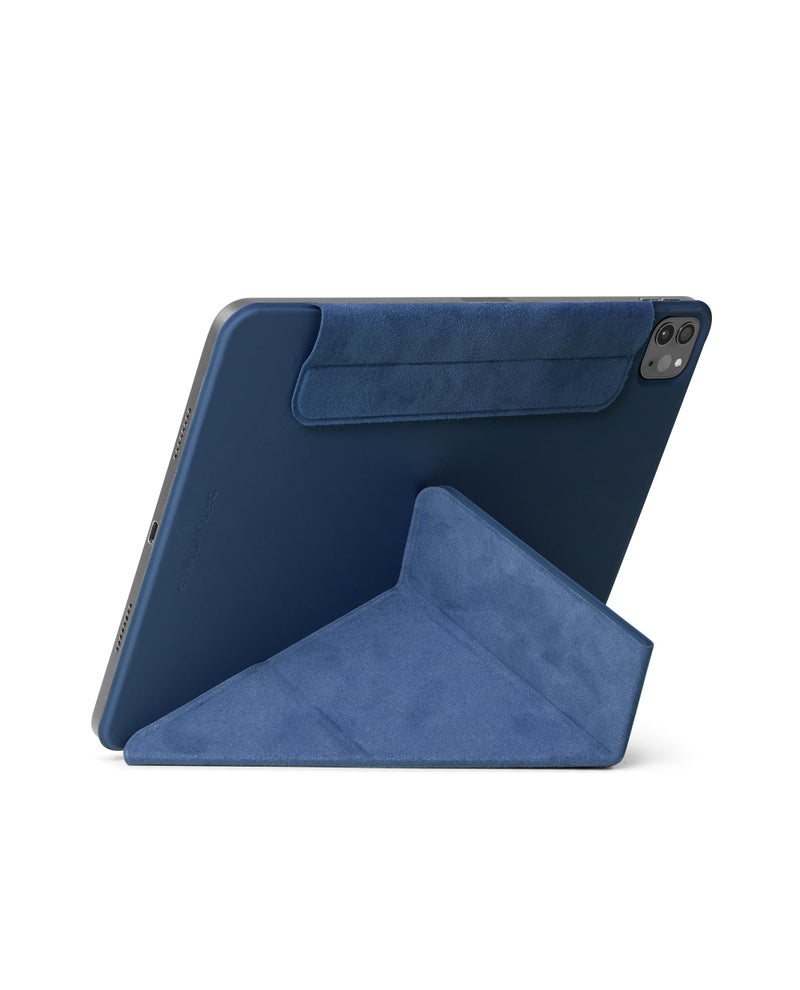 DailyObjects Atlantic Blue Pleat Y-Fold Magnetic iPad Case for iPad Pro 5 11 Inch - Image 3