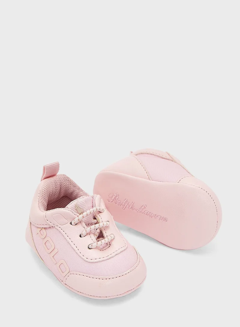 POLO RALPH LAUREN Infant Tech Racer Layette Low Top Lace Up Sneakers