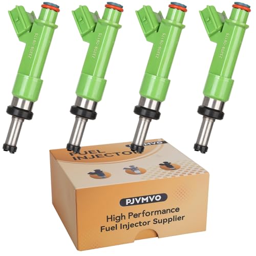 Pjvmvo 23209-09175 Performance 2.5L Fuel Injectors,Compatible with/Toyota Camry 2010-2017,Compatible with/Scion 2.5 tC 2011 2012 2013 2014 2015 2016 |12 Holes| |Set of 4| - Image 1