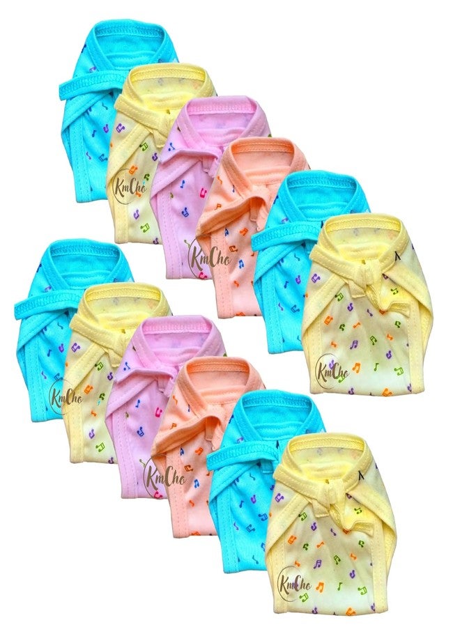 Kmcho New Born Baby Hosiery cotton cloth Diapers/Washable nappy 12 pcs - Soft, Reusable, Breathable, Super Absorbent, Adjustable Fit - Gentle on Baby Skin - Eco-Friendly & Washable - Image 1