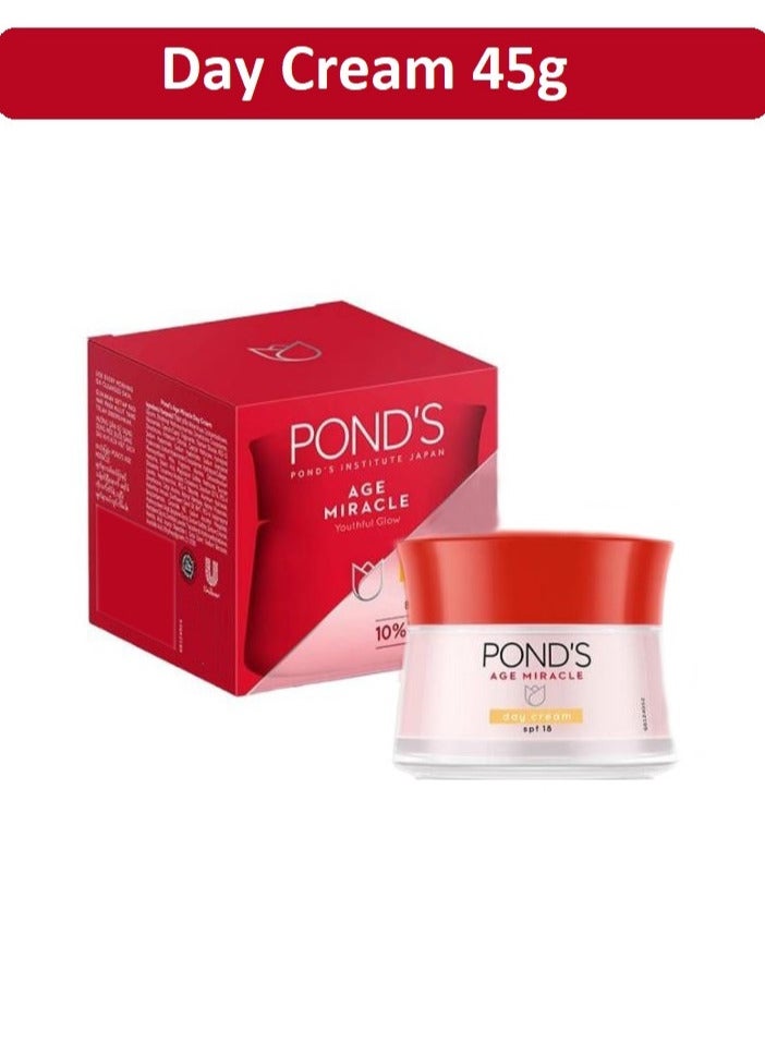 بوندس كريم إيج ميراكل يوثفول جلو النهاري والليلي يملأ التجاعيد ويملأ البشرة 45 جرام × 2 - Image 2