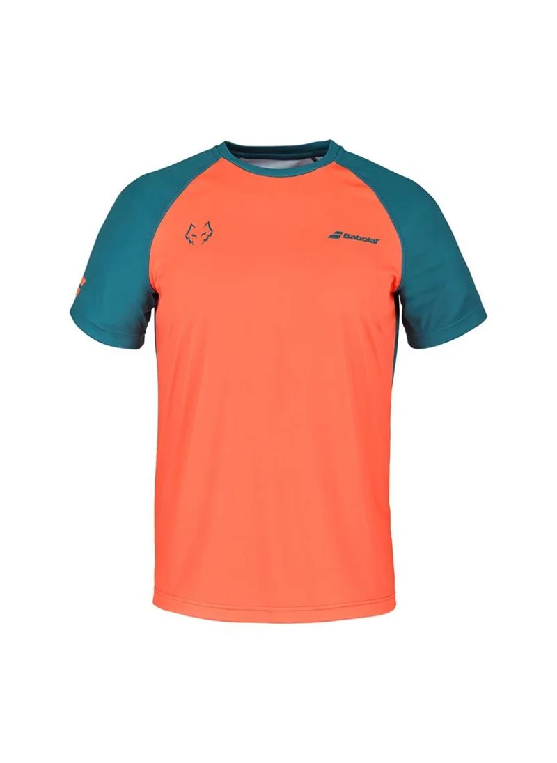 بابولات Babolat Padel Tee Shirt Padel J.Lebron-6Ms230111-6015, Color - Orange, (French Brand)
