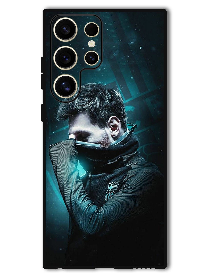 Theodor Protective Case Anti Scratch Shock Proof Bumper Cover For Samsung Galaxy S24 Ultra Messi 3 - Image 1