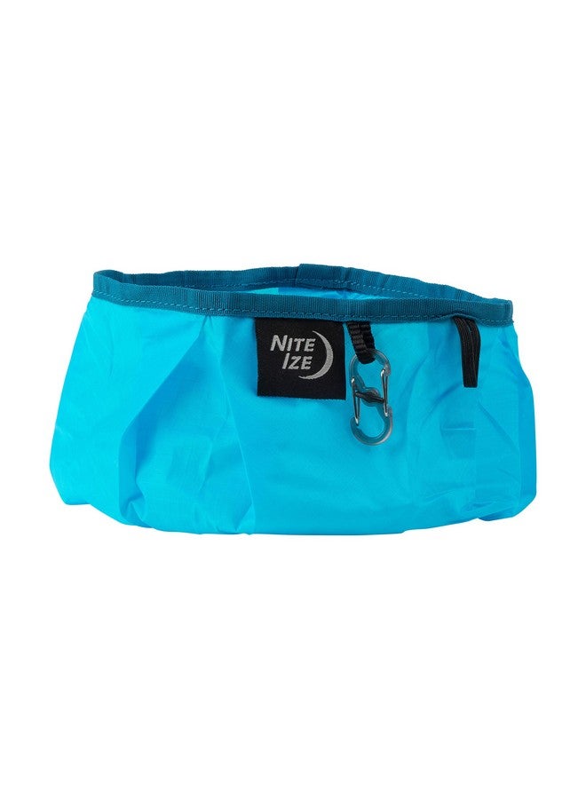 Nite Ize RadDog Collapsible Dog Bowl, Lightweight Food and Water Bowl, Blue, One Size, Model - Image 2
