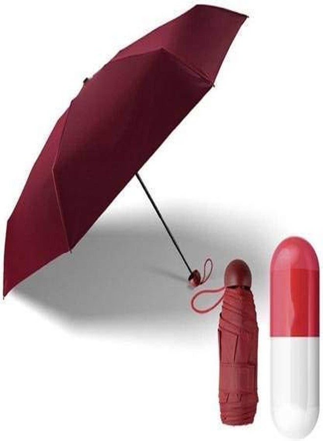 Onecado Natural Travel Umbrella Windproof and UV Protection with Capsule Case - Capsual-Umbrella - Image 4