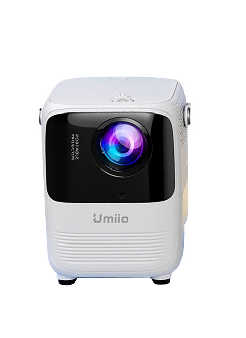 Portable Projector 5G Android WiFi and Bluetooth Intelligent 50-150 Inches Screen Projection Higher Resolution Brightness