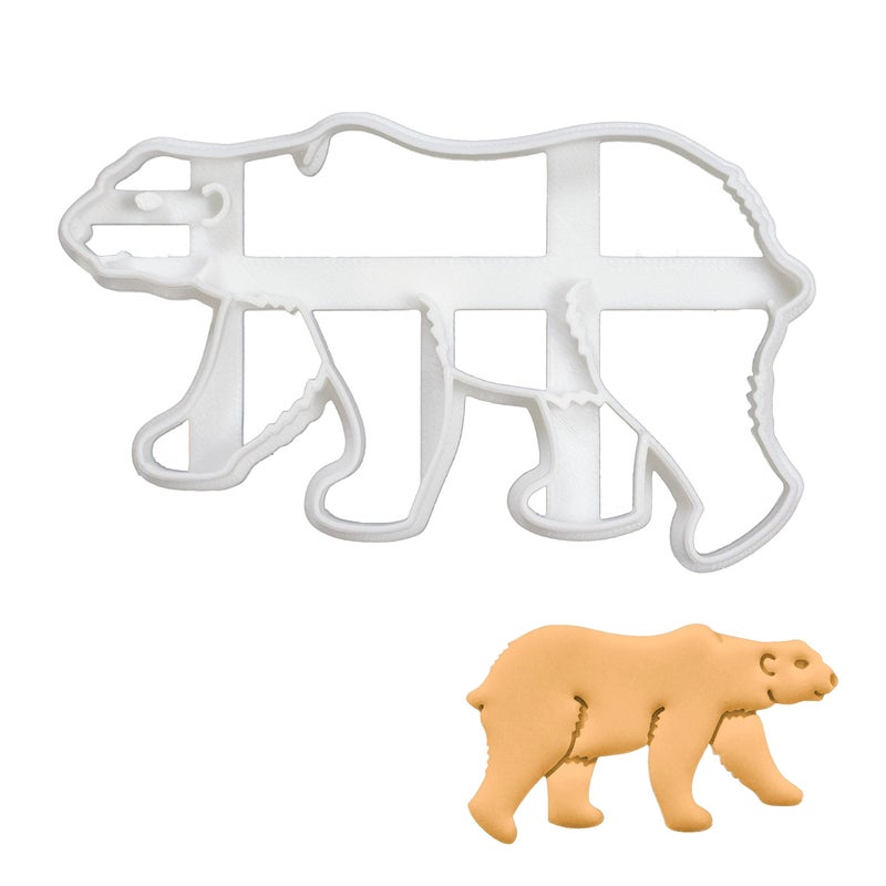 Polar Bear cookie cutter 1 piece  Bakerlogy