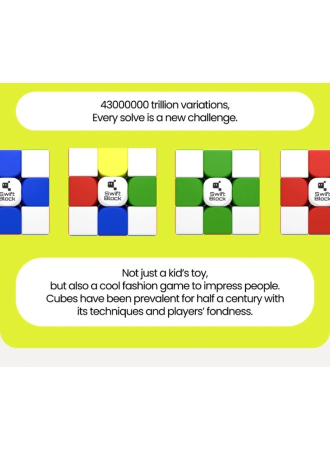 جانكيوب مكعب جان سويفت 355S المغناطيسي 3x3 سبيد كيوب - Image 5